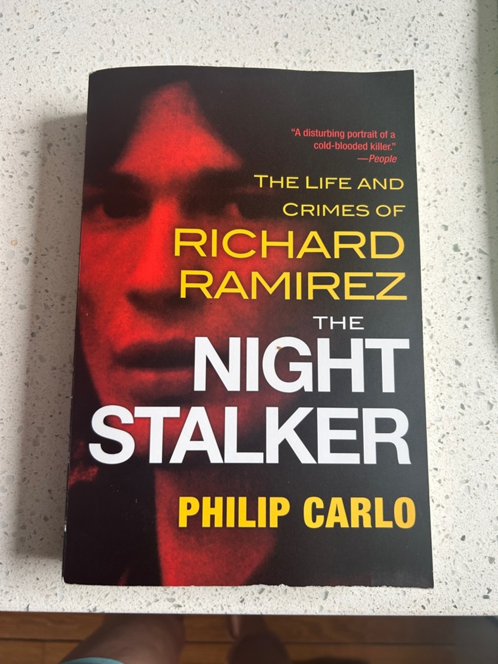 The Night Stalker by Philip Carlo - Red & Black Paperback